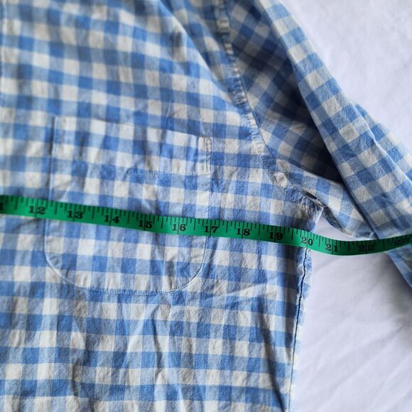Mens J Crew Blue Button Down Slim Fit Shirt Medium - Picture 5 of 7